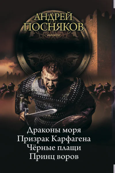 Андрей Посняков Вандал Драконы моря Призрак Карфагена Черные плащи Принц воров