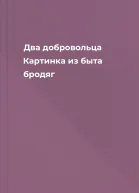 Два добровольца Картинка из быта бродяг