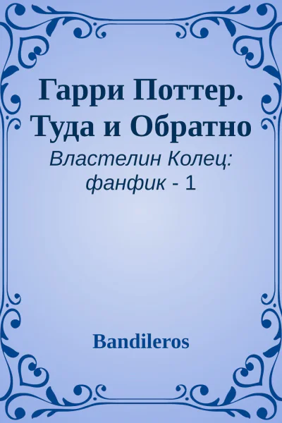 Гарри Поттер Туда и Обратно