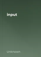 input