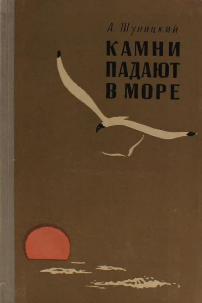 Камни падают в море