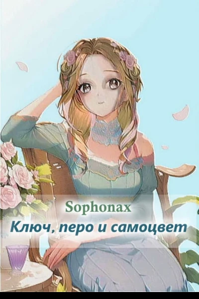 Ключ перо и самоцвет