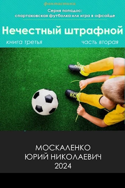 Нечестный штрафной Книга третья Часть вторая