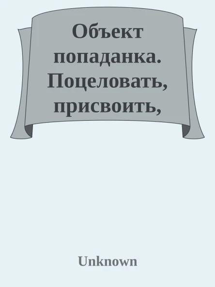 Объект попаданка Поцеловать присвоить жениться