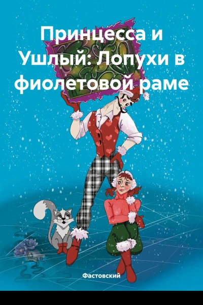 Принцесса и Ушлый Лопухи в фиолетовой раме