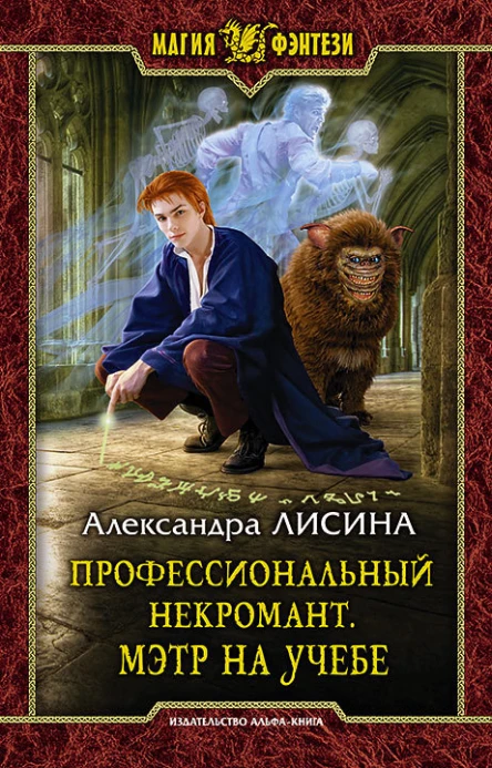 Профессиональный некромант Мэтр на учебе Фантастический роман