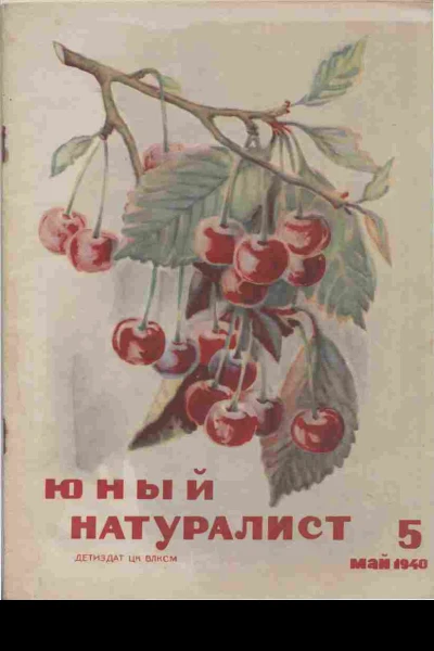 Журнал Юный Натуралист 5 1940